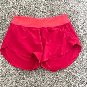 Outdoor Voices Women's Athletic Shorts - Red